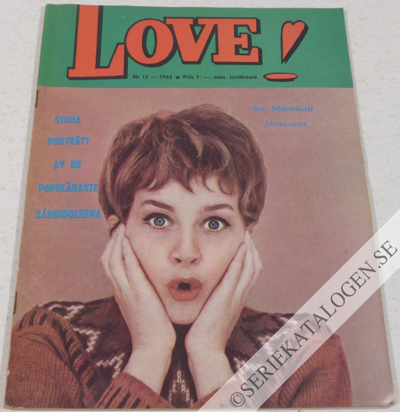 Framsida på Love! #13 (1962)