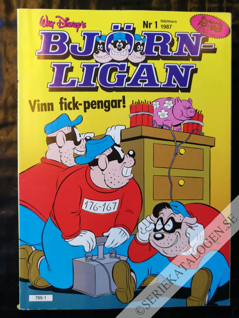 Framsida på Björnligan #1 (1987)