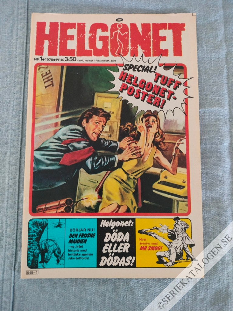 Framsida på Helgonet #1 (1978)