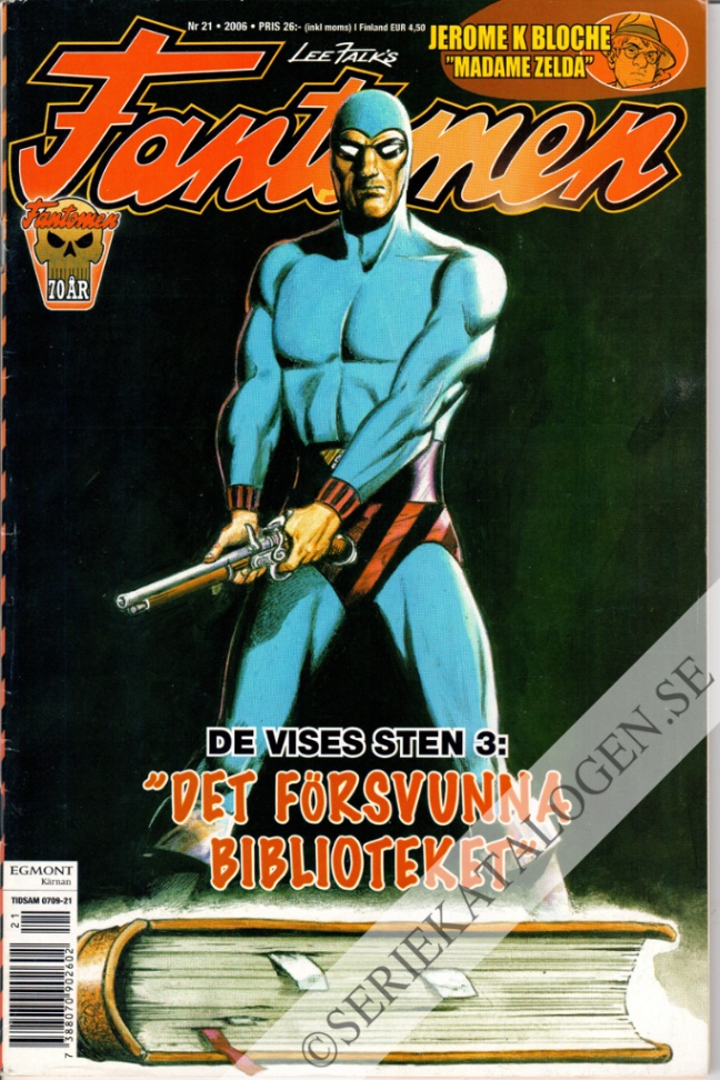 Framsida på Fantomen #21 (2006)