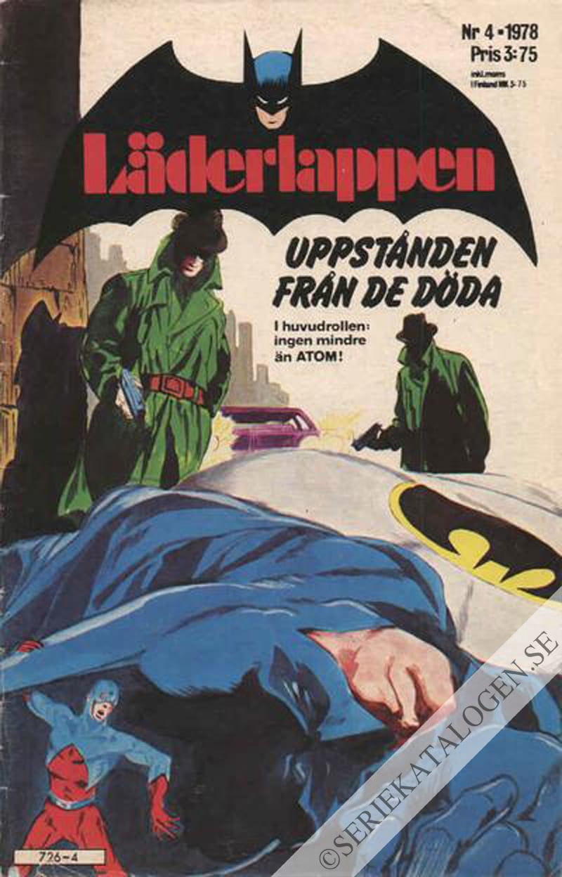 Framsida på Läderlappen och Robin #4 (1978)