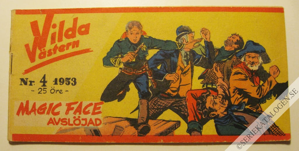 Framsida på Vilda Västern #4 (1953)