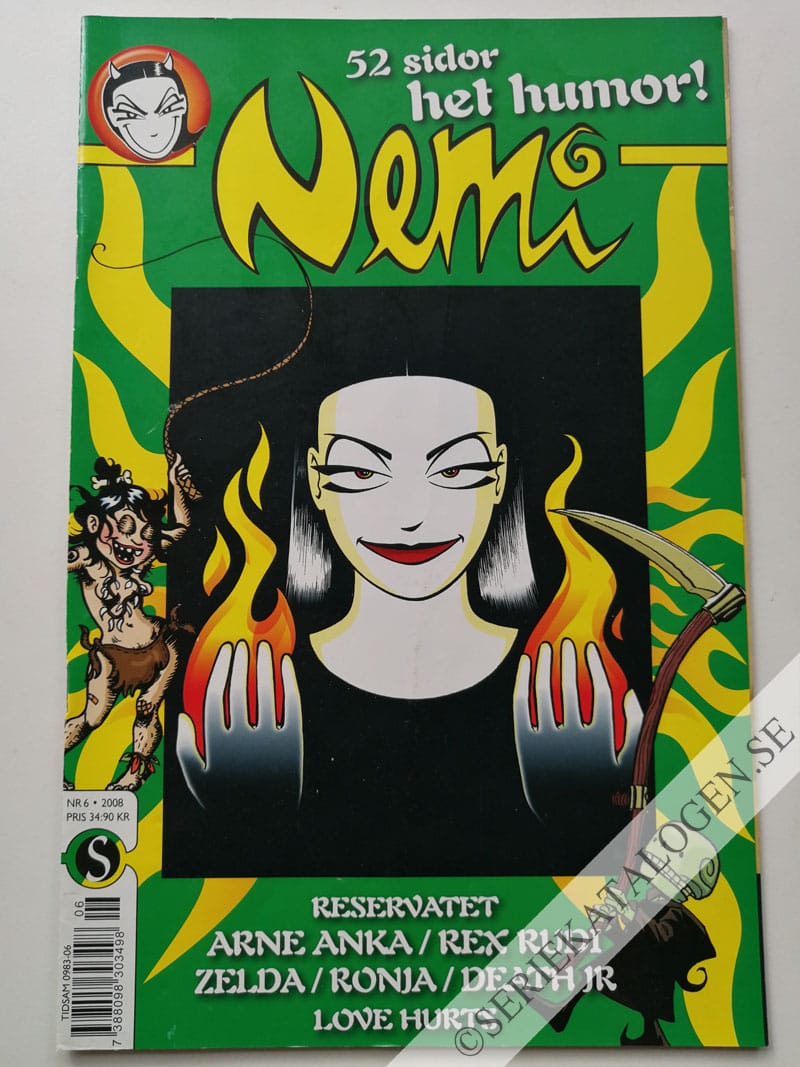 Framsida på Nemi #6 (2008)