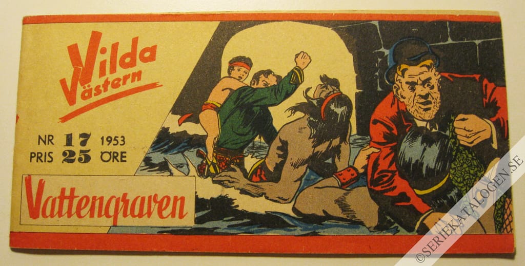 Framsida på Vilda Västern #17 (1953)
