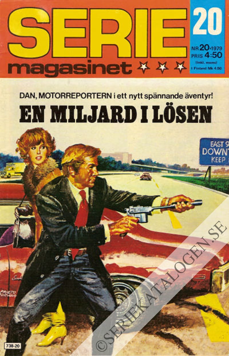 Framsida på Seriemagasinet #20 (1979)