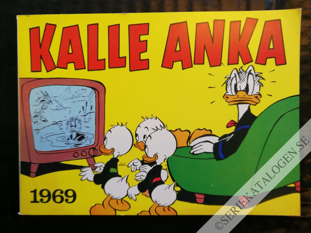 Framsida på Kalle Ankas julbok # (1968)