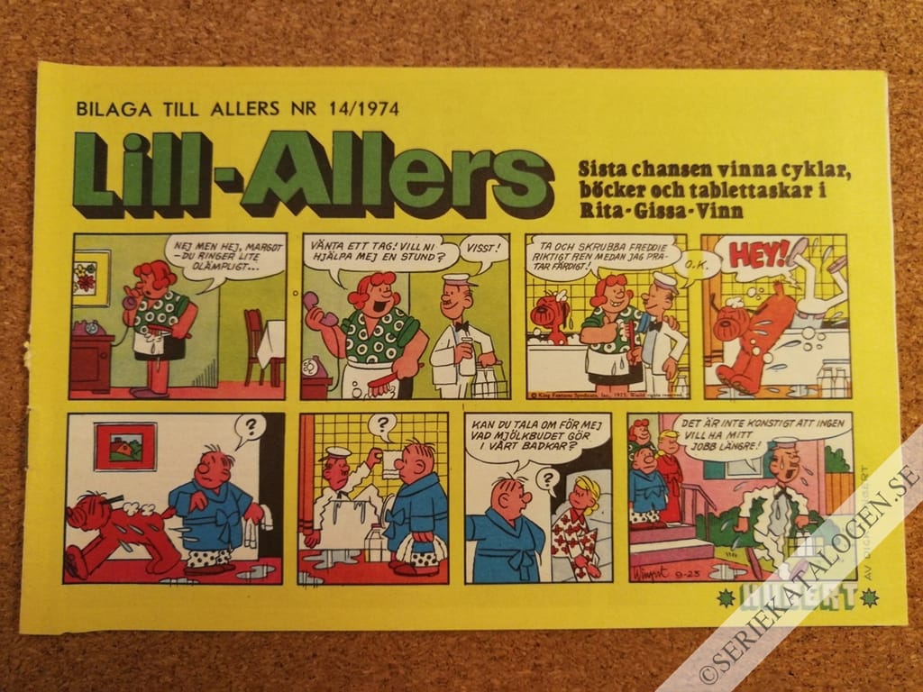 Framsida på Lill-Allers #14 (1974)