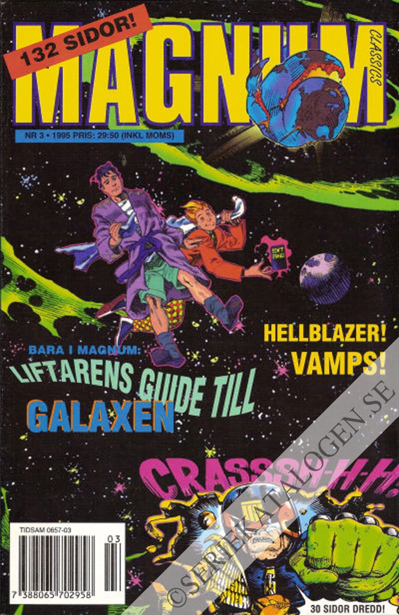 Framsida på Magnum comics #3 (1995)