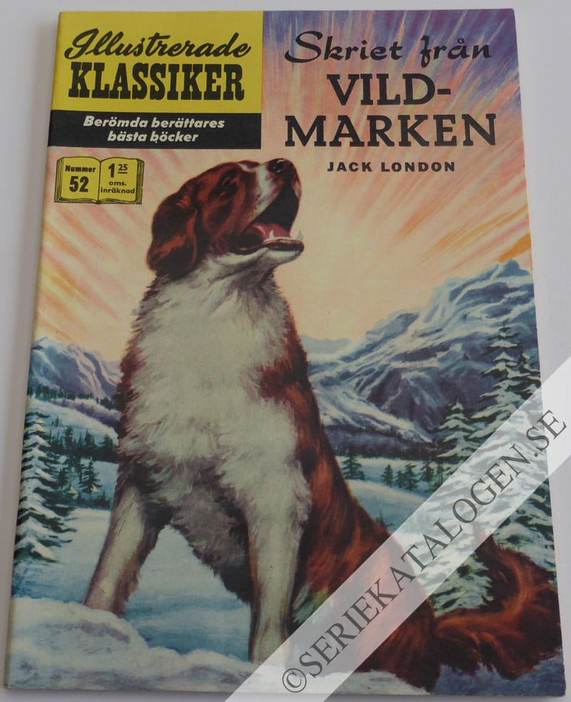 Framsida på Skriet från vildmarken (1964)