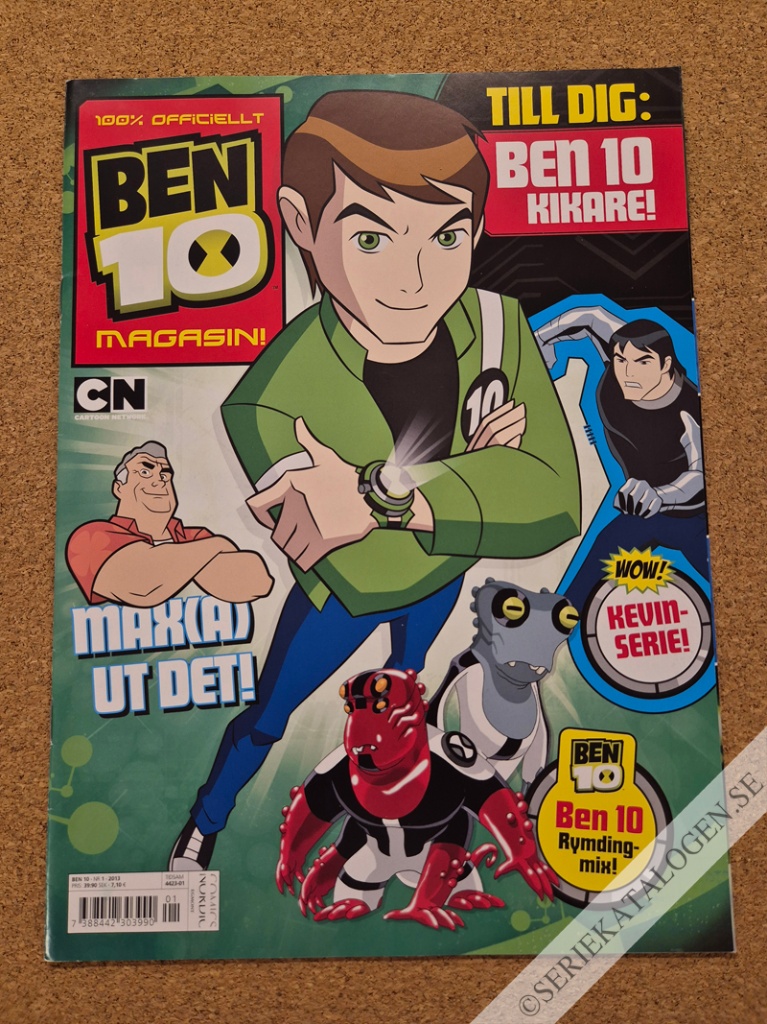 Framsida på Ben 10 magasin! #1 (2013)