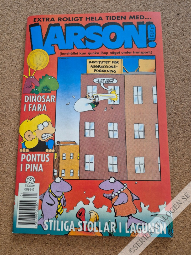 Framsida på Larson! #1 (1998)