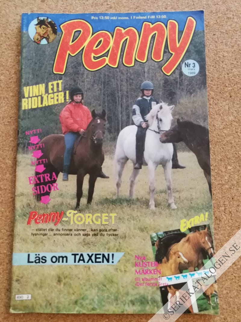 Framsida på Penny #3 (1989)