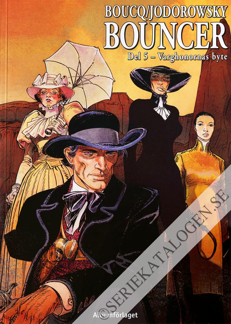 Framsida på Bouncer Varghonornas byte (2012)