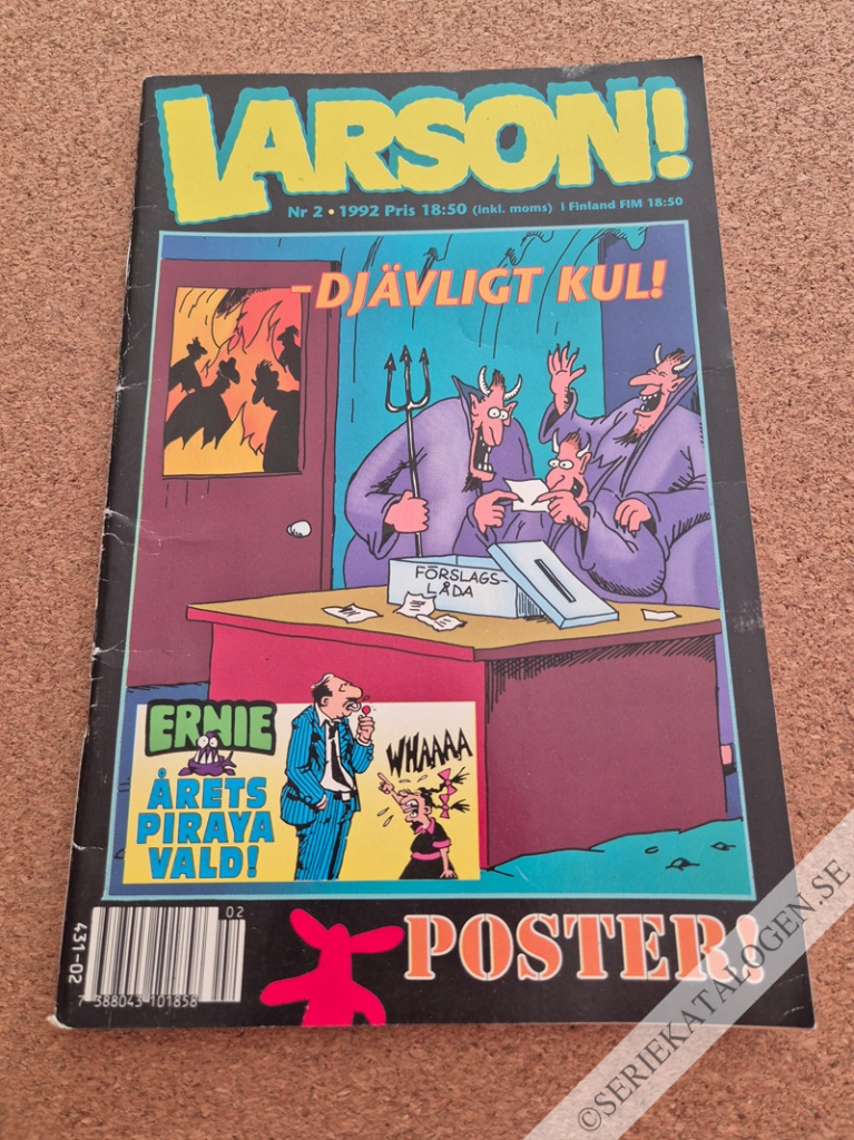 Framsida på Larson! #2 (1992)