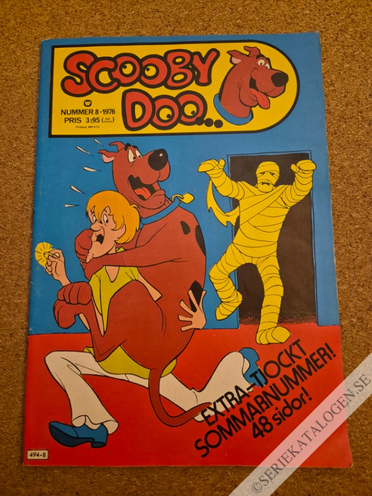 Framsida på Scooby Doo #8 (1976)