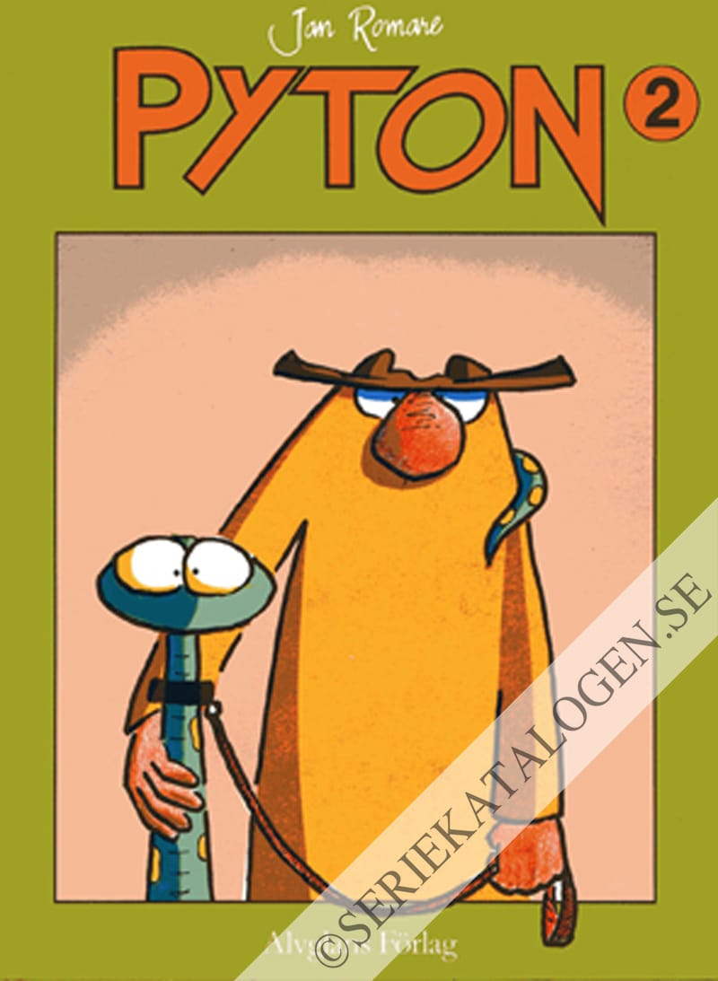 Framsida på Pyton #2 (1992)