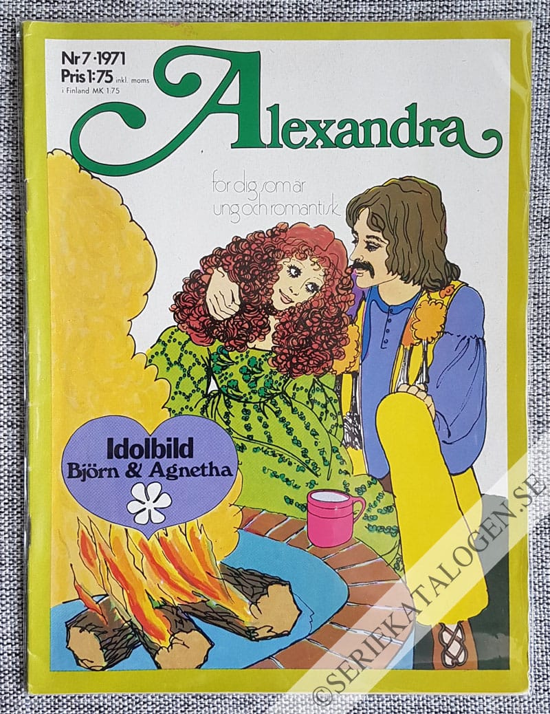 Framsida på Alexandra #7 (1971)