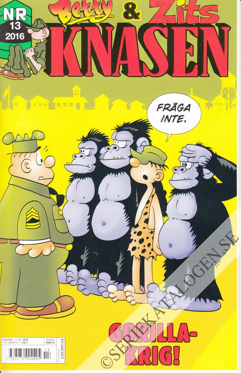 Framsida på Knasen #13 (2016)