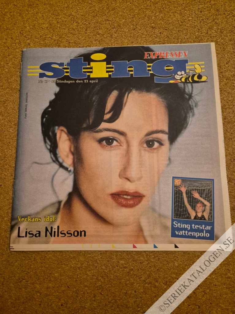 Framsida på Sting-Expressen #17 (1995)