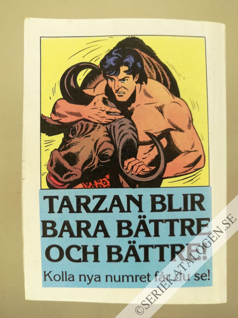 Baksida på Sabotaget (1985)