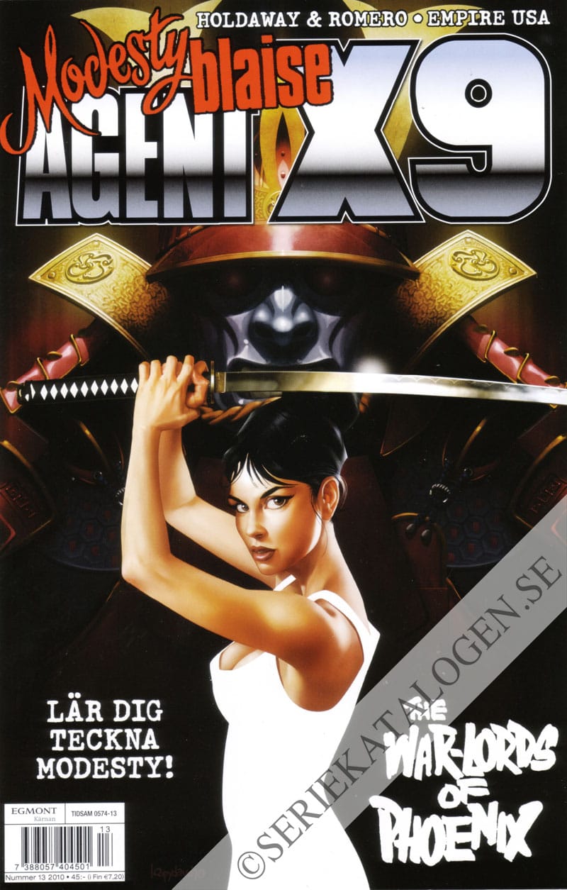 Framsida på Agent X9 #13 (2010)