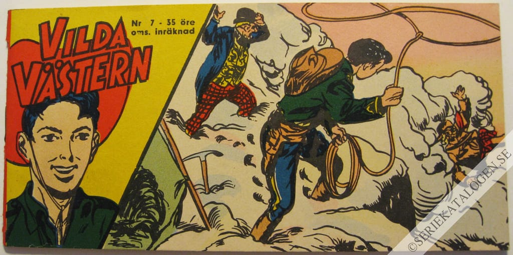 Framsida på Vilda Västern #7 (1962)
