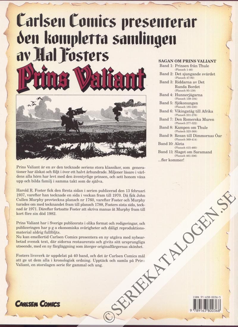 Baksida på Slaget om Samarand (1994)