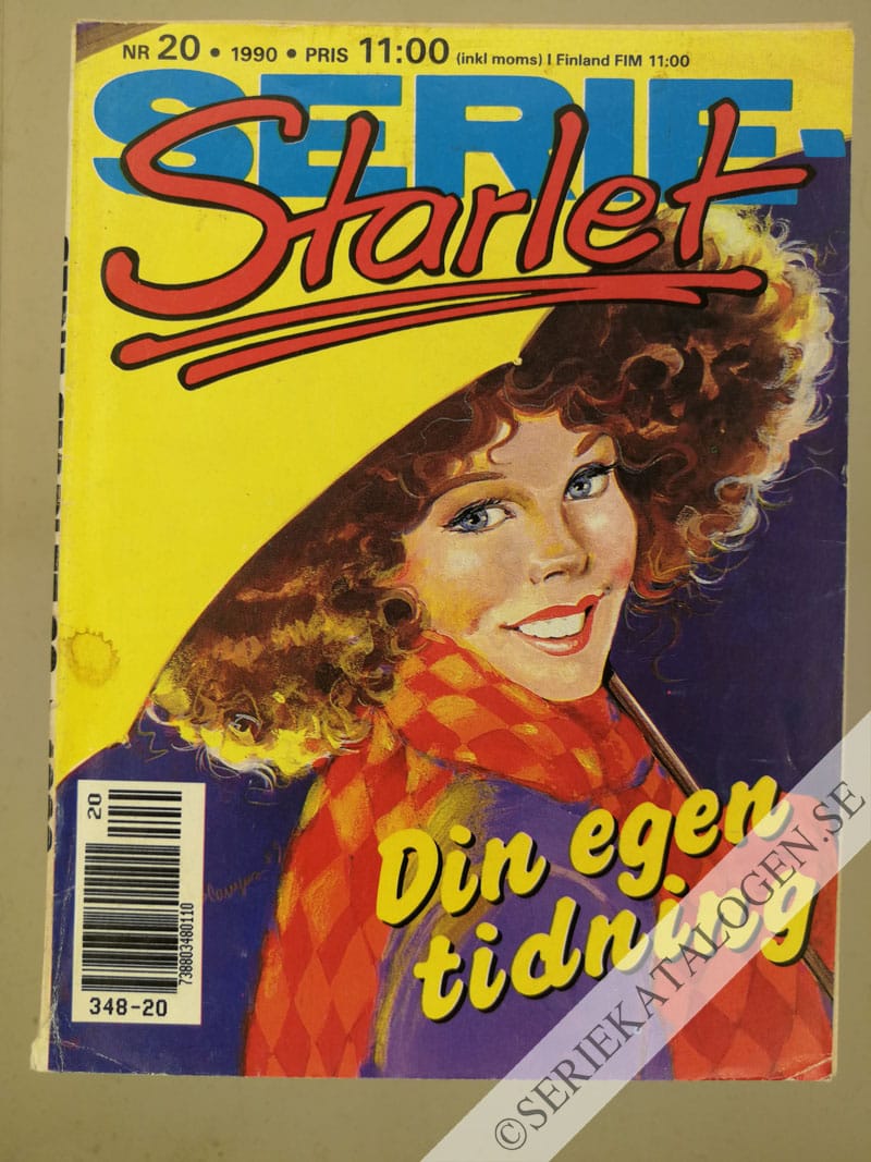 Framsida på Seriestarlet #20 (1990)