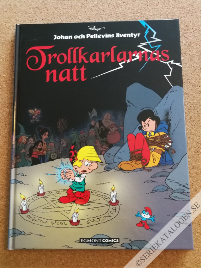 Framsida på Johan och Pellevins äventyr Trollkarlarnas natt (2022)