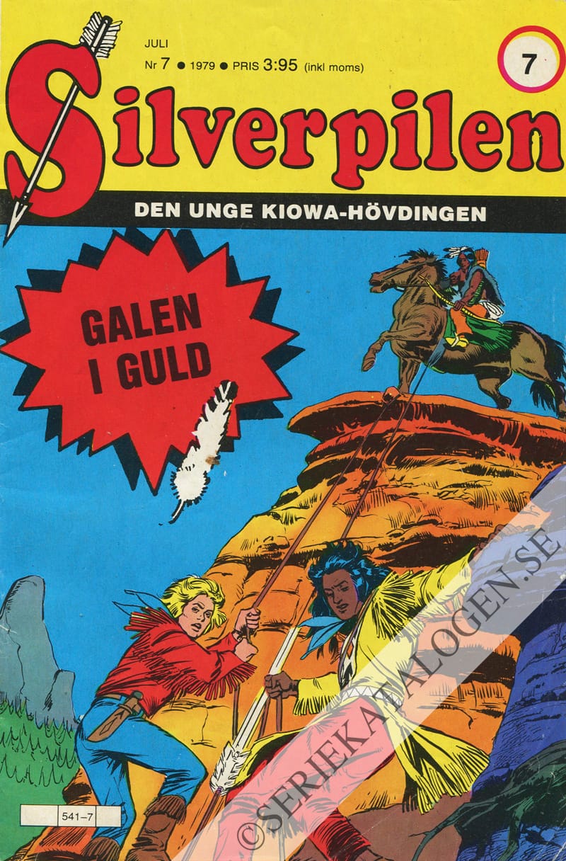Framsida på Silverpilen #7 (1979)