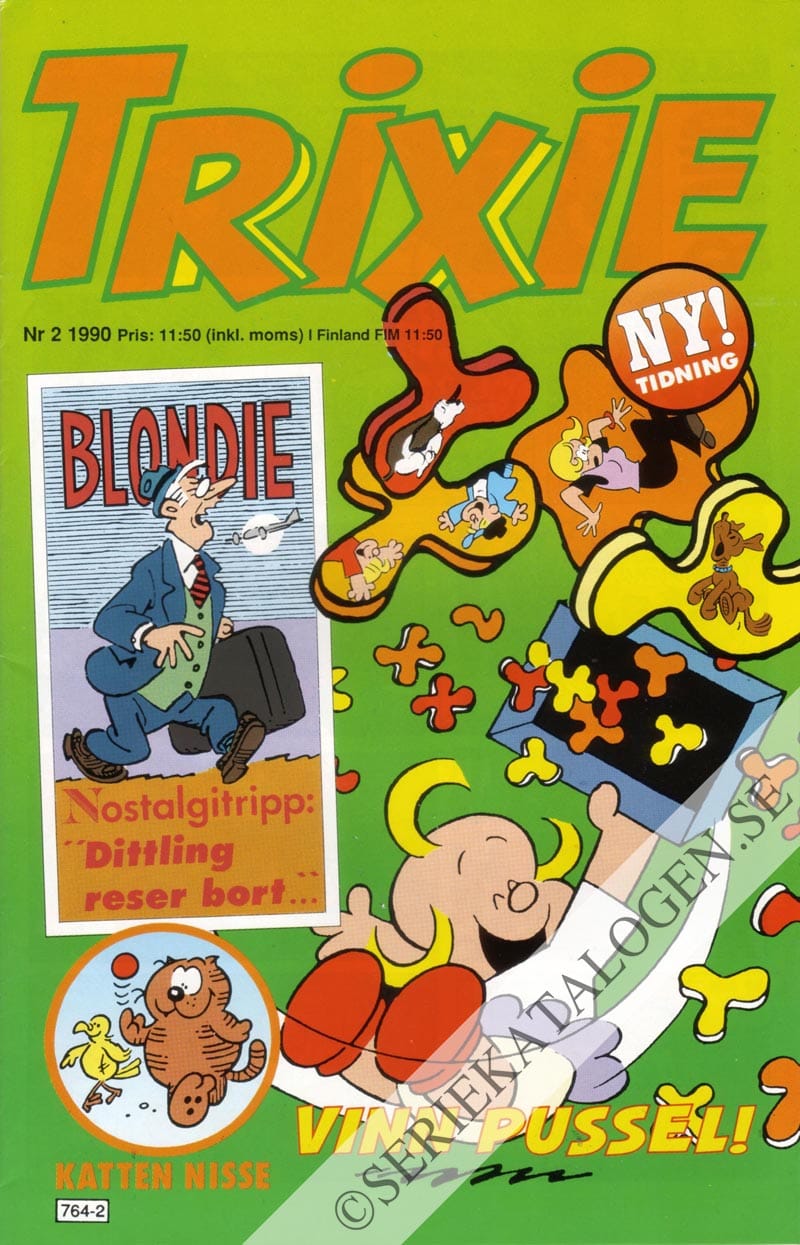 Framsida på Trixie #2 (1990)