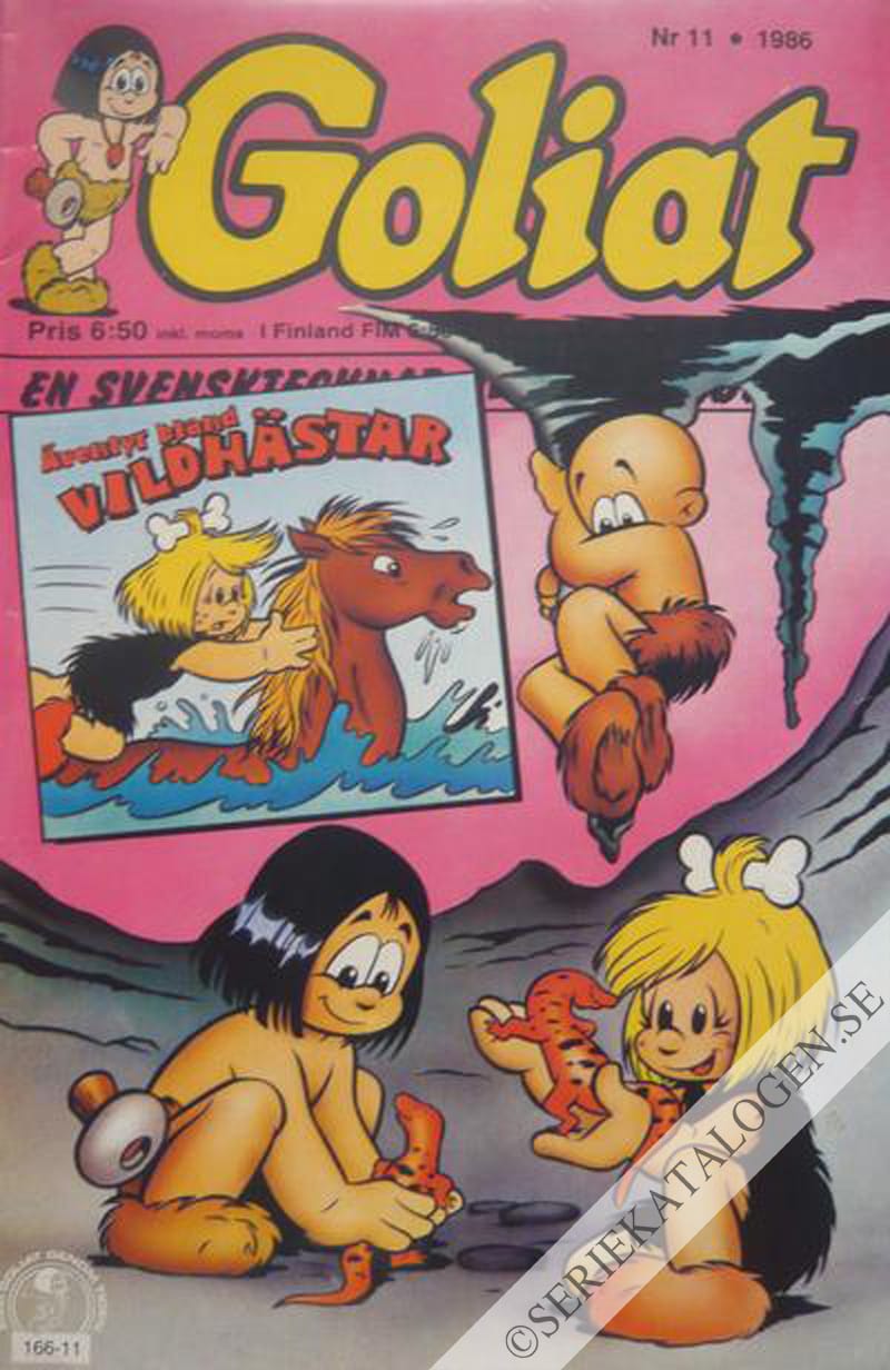 Framsida på Goliat #11 (1986)