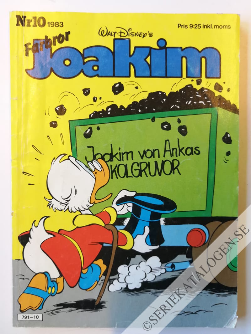 Framsida på Joakim #10 (1983)