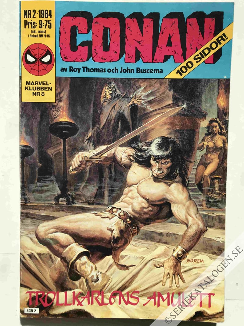 Framsida på Conan #2 (1984)