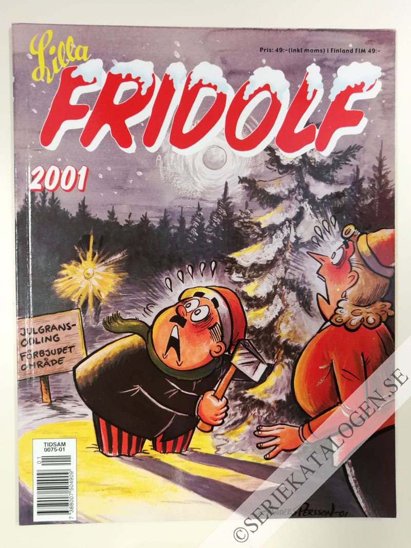 Framsida på Lilla Fridolf # (2001)