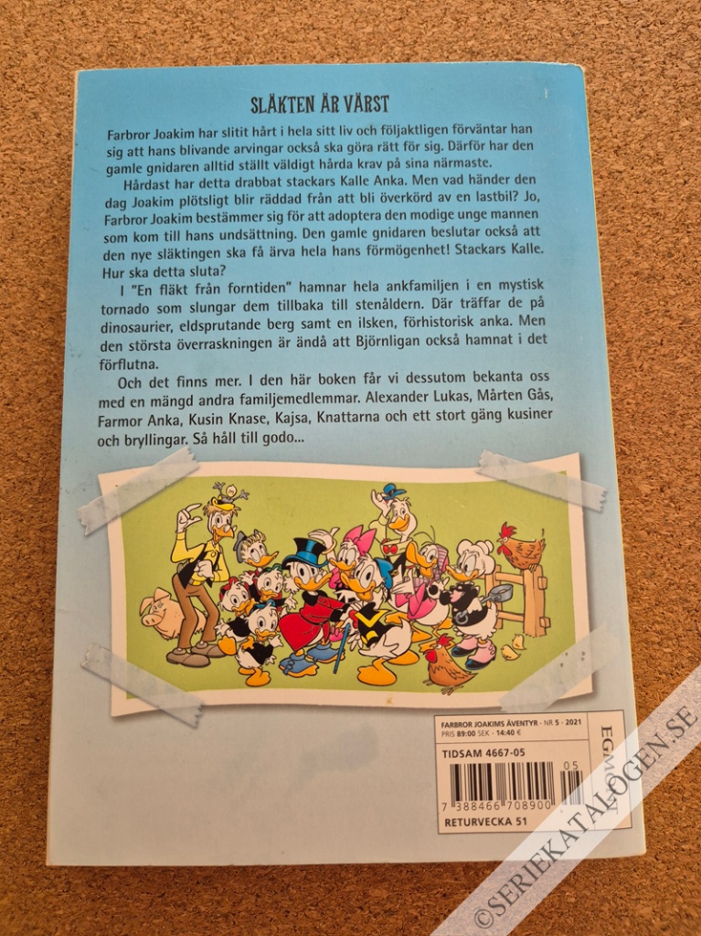 Baksida på Släkten är värst (2021)
