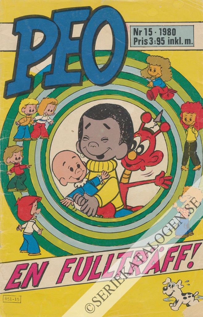 Framsida på Peo #15 (1980)