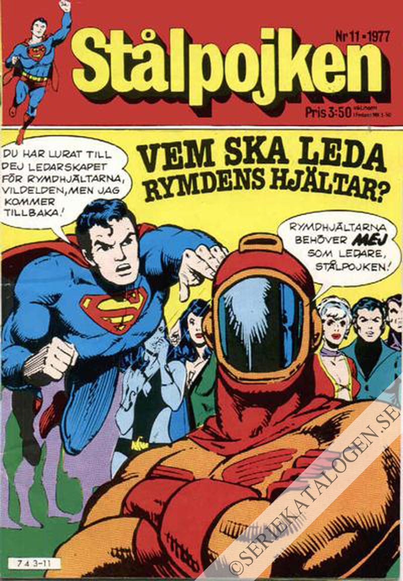 Framsida på Stålpojken #11 (1977)