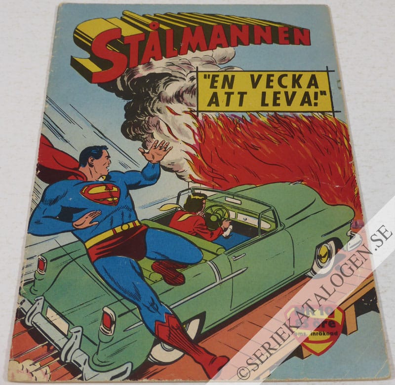 Framsida på Stålmannen #10 (1962)
