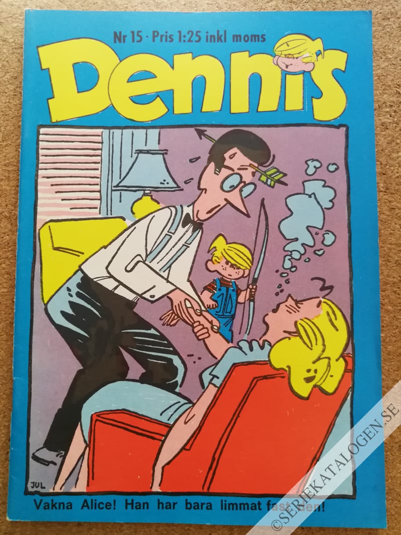 Framsida på Dennis #15 (1969)