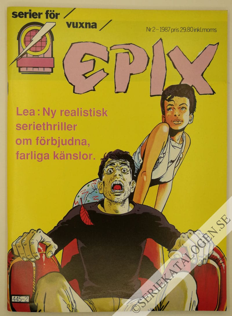 Framsida på Epix #2 (1987)