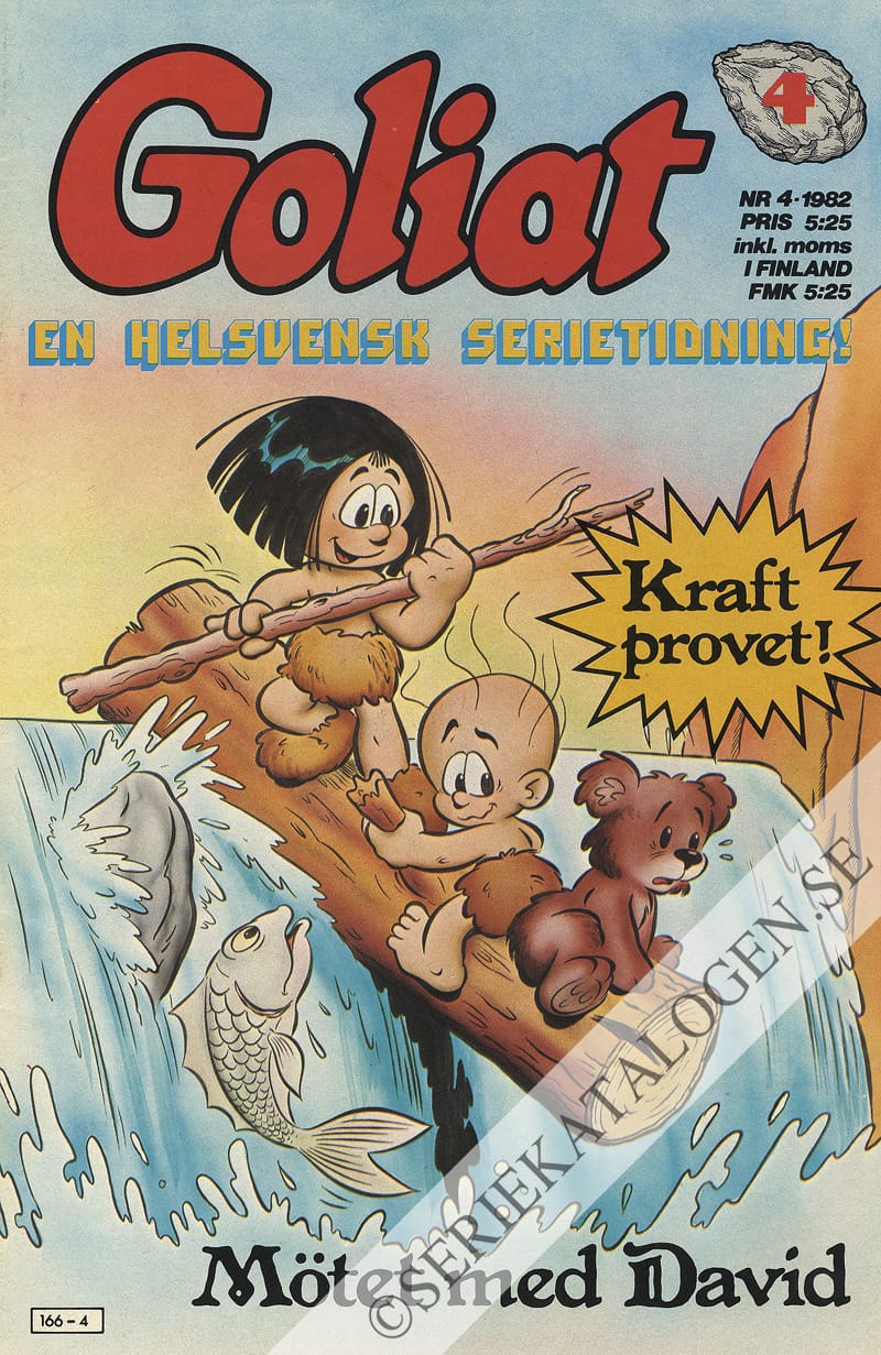 Framsida på Goliat #4 (1982)