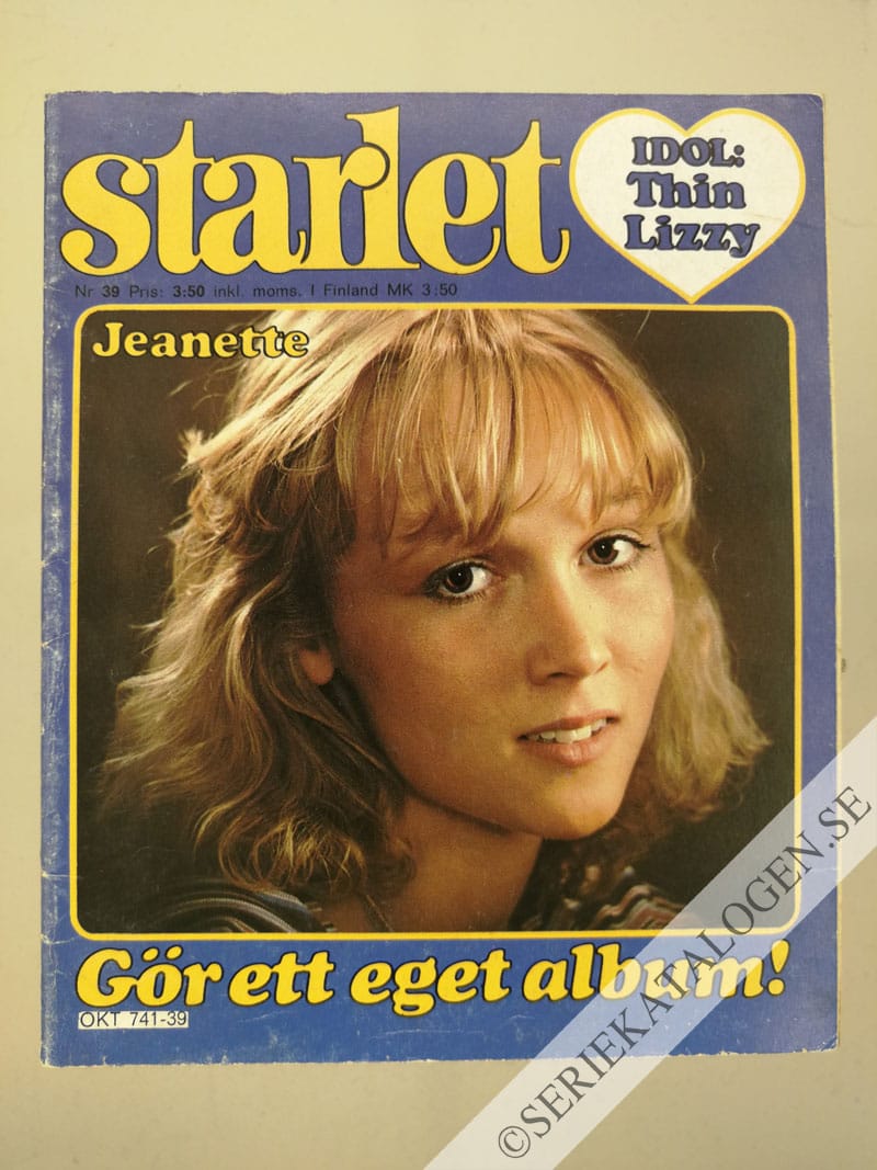 Framsida på Starlet #39 (1979)