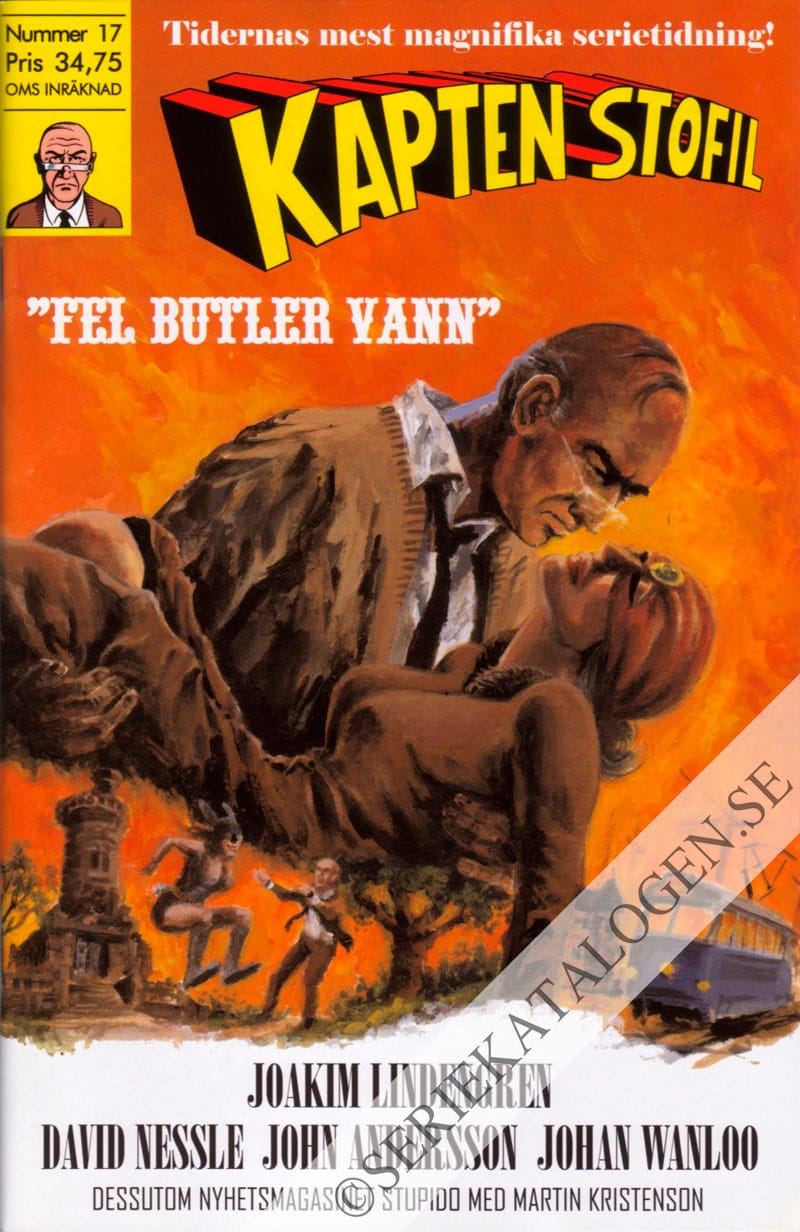 Framsida på Kapten Stofil #17 (2004)