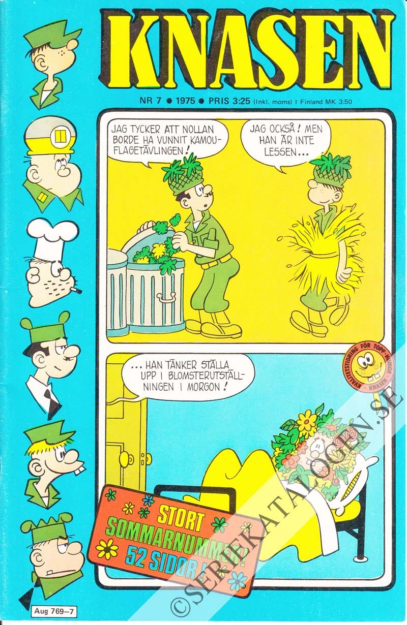 Framsida på Knasen #7 (1975)