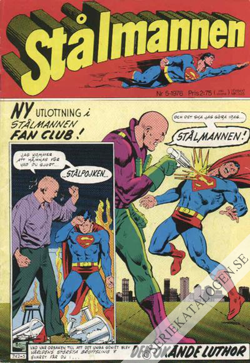Framsida på Stålmannen #5 (1976)