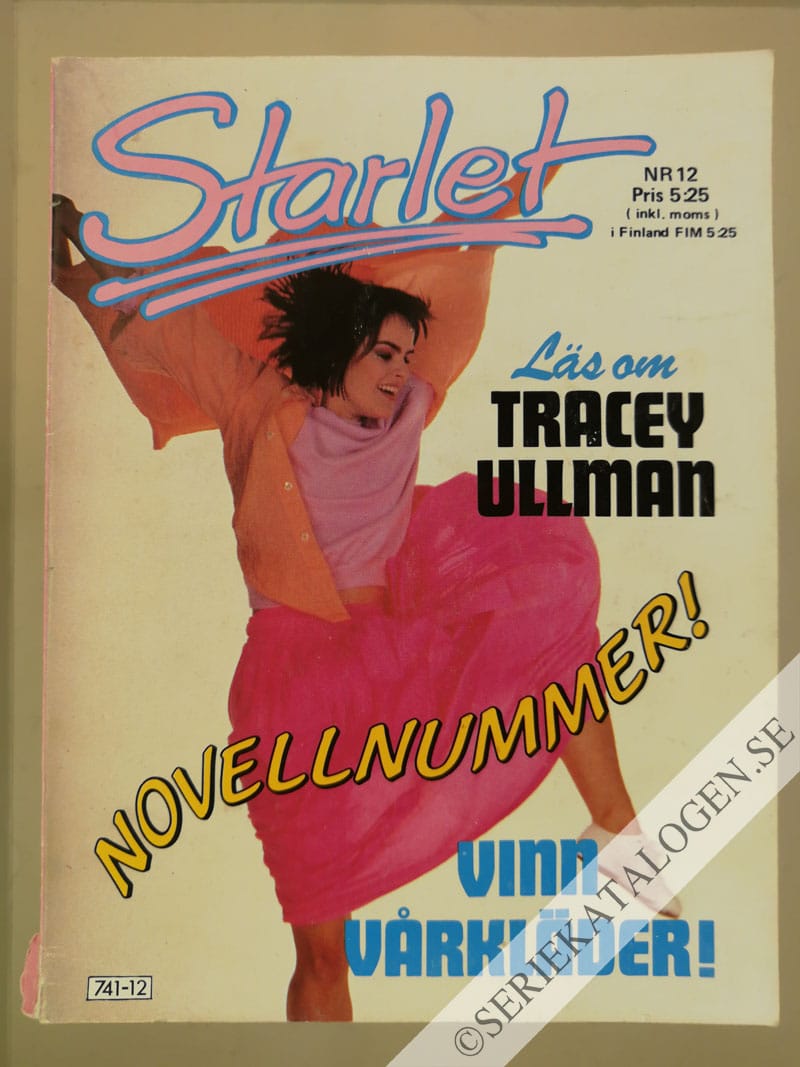 Framsida på Starlet #12 (1985)