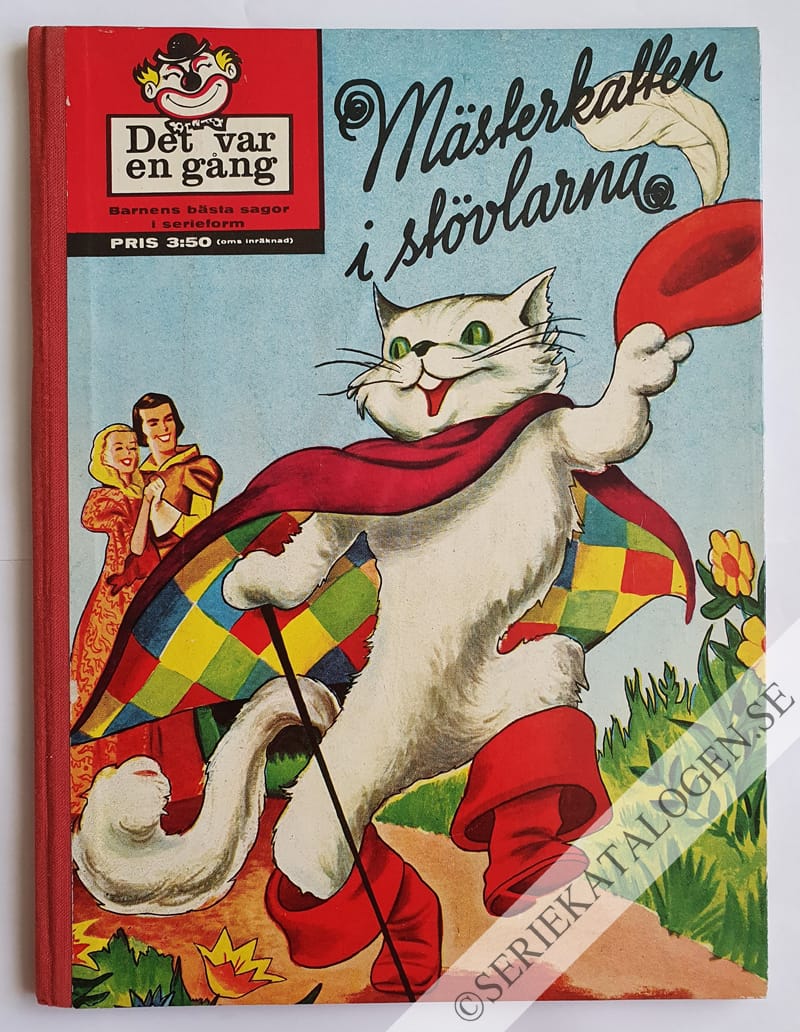 Framsida på Det var en gång Mästerkatten i stövlar (1967)