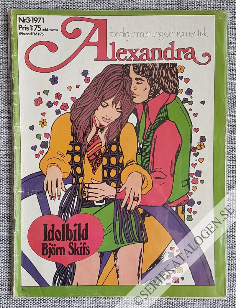 Framsida på Alexandra #3 (1971)