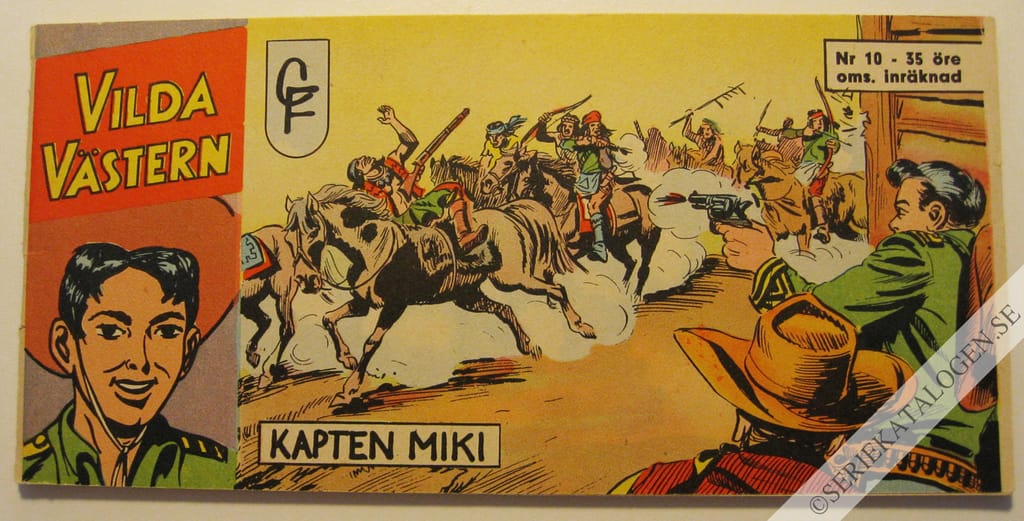 Framsida på Vilda Västern #10 (1963)